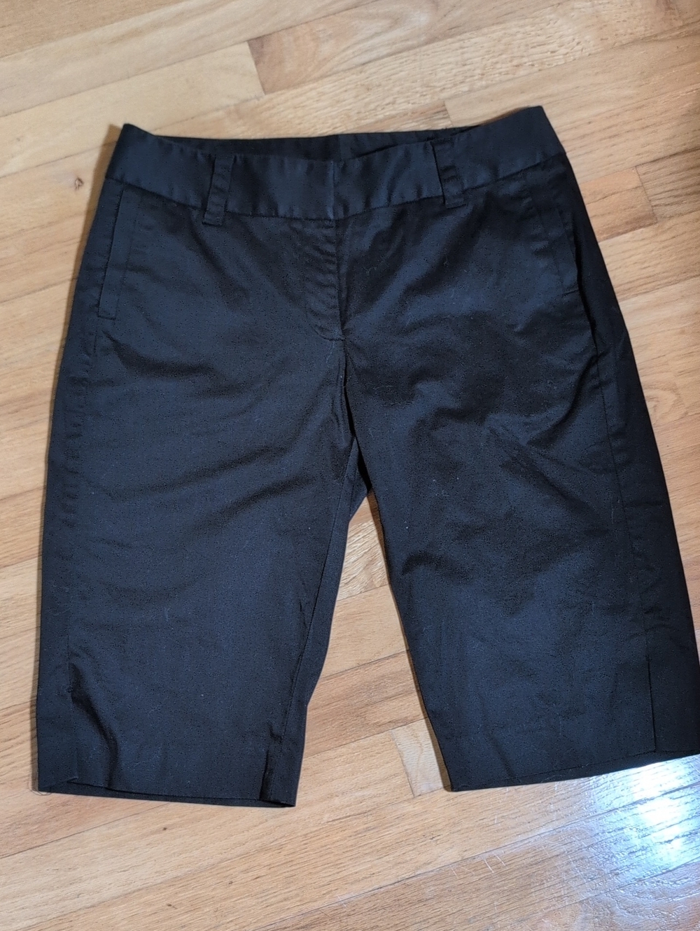 Rafaella Black Bermuda Shorts